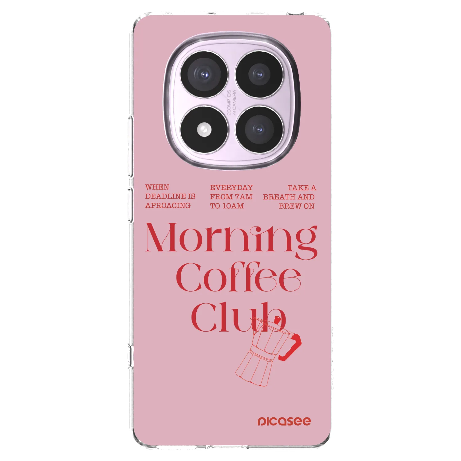Picasee silikonový průhledný obal pro Xiaomi Redmi Note 14 Pro 5G - Morning