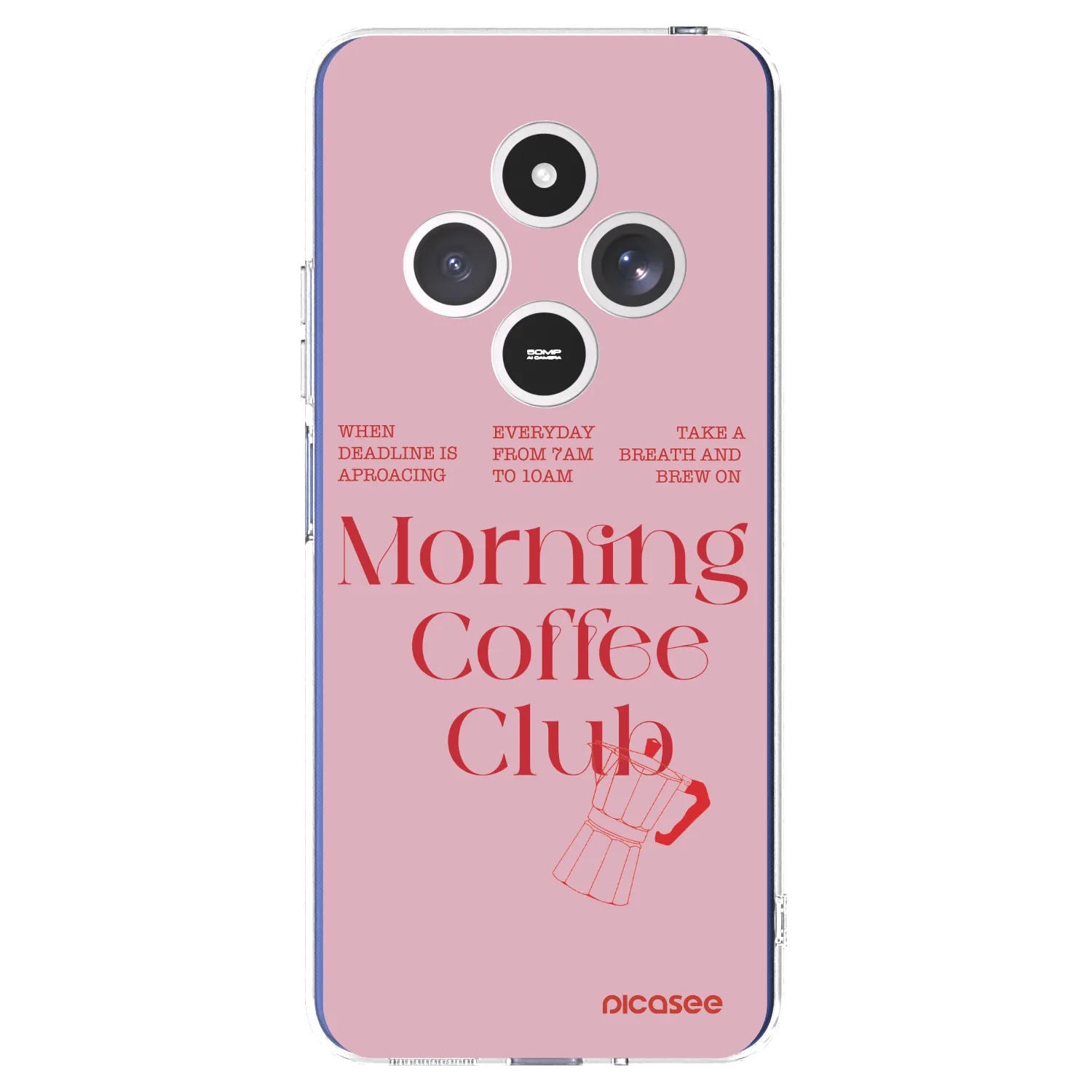 Picasee silikonový průhledný obal pro Xiaomi Redmi 14C - Morning
