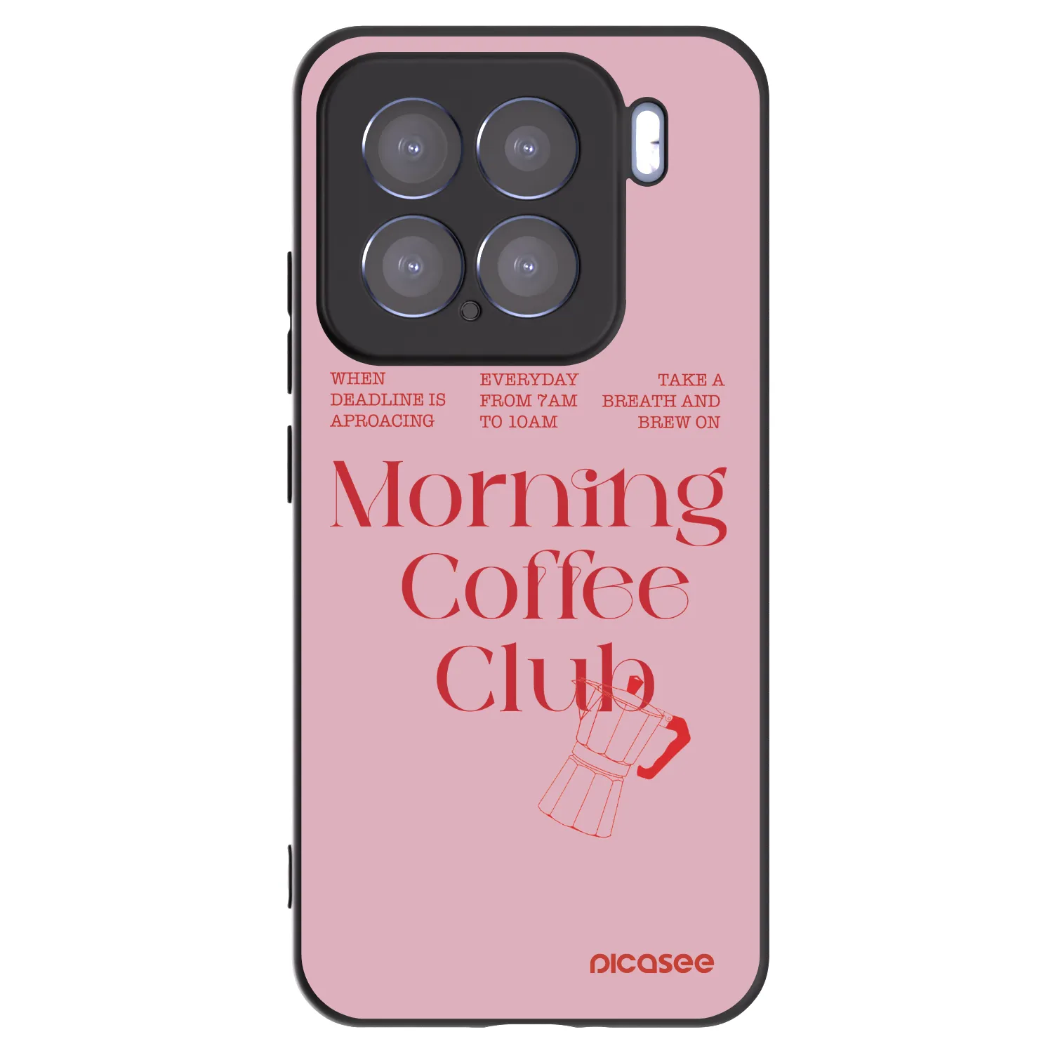 Picasee silikonový černý obal pro Xiaomi 15 - Morning