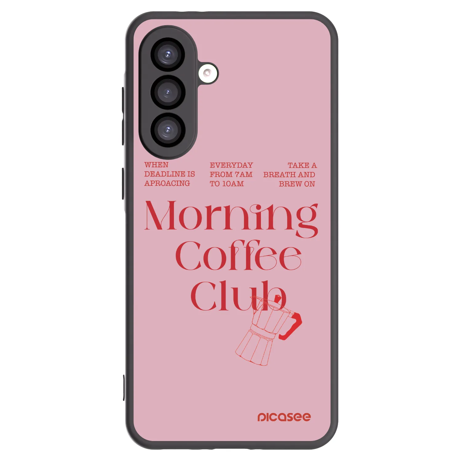 Picasee silikonový černý obal pro Samsung Galaxy A26 5G A266B - Morning