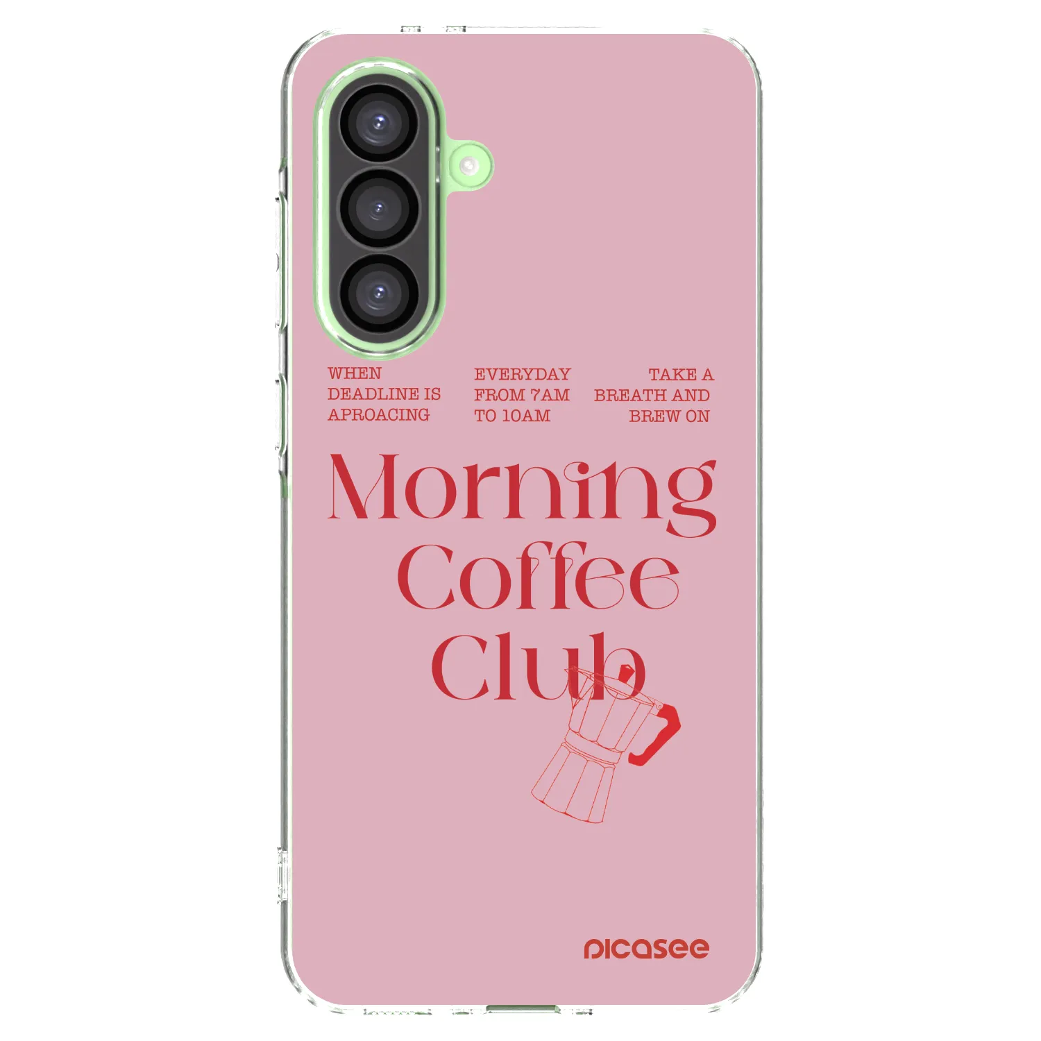 Picasee silikonový průhledný obal pro Samsung Galaxy A26 5G A266B - Morning