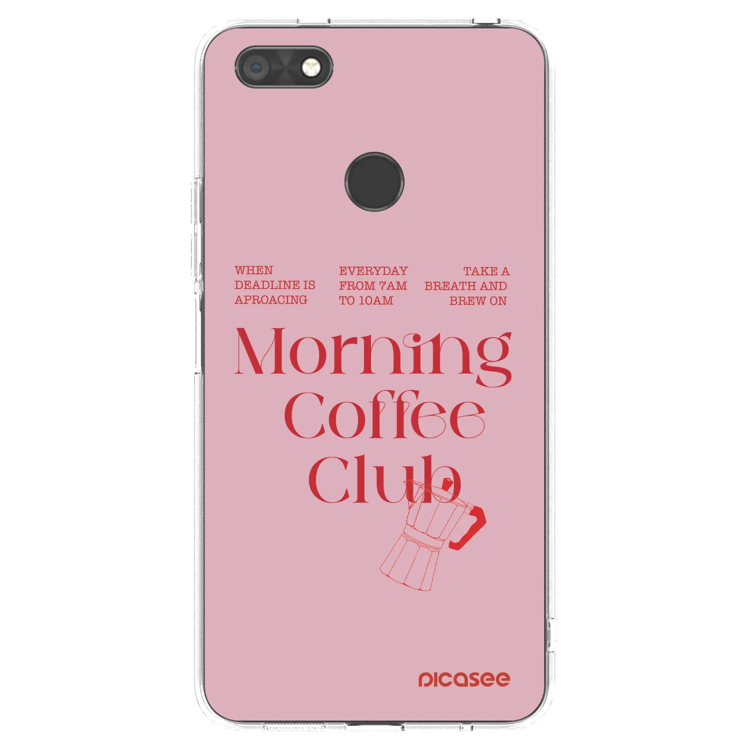 Picasee silikonový průhledný obal pro Huawei P9 Lite Mini - Morning
