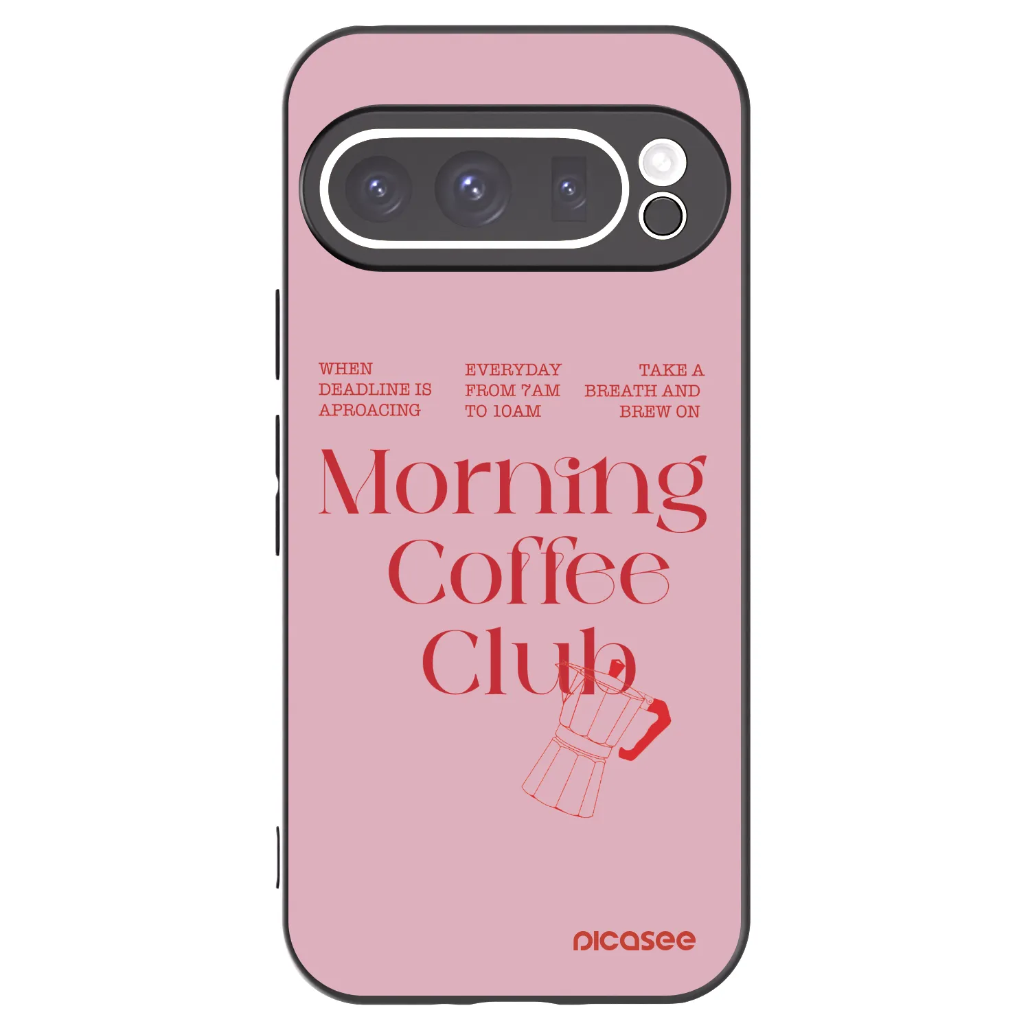 Picasee silikonový černý obal pro Google Pixel 9 Pro - Morning