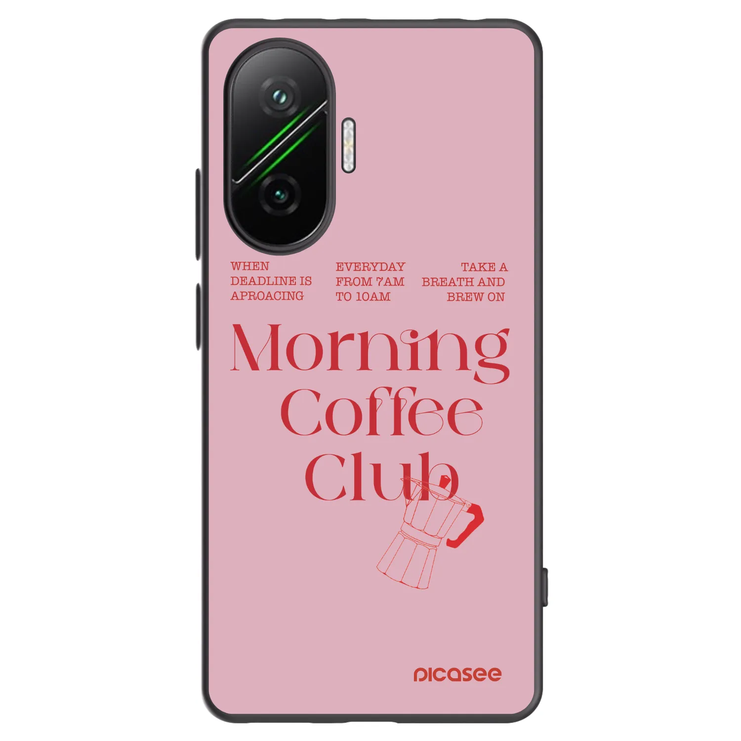 Picasee silikonový černý obal pro Xiaomi Poco F7 Pro 5G - Morning