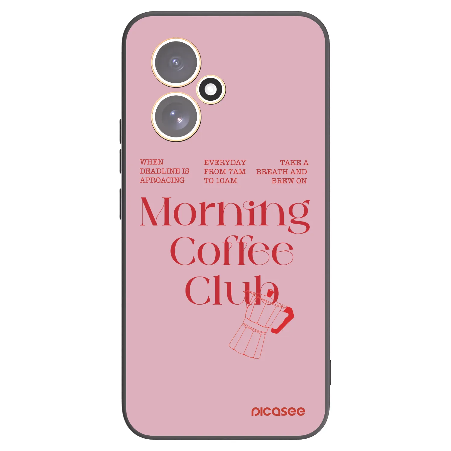 Picasee silikonový černý obal pro Honor 400 5G - Morning