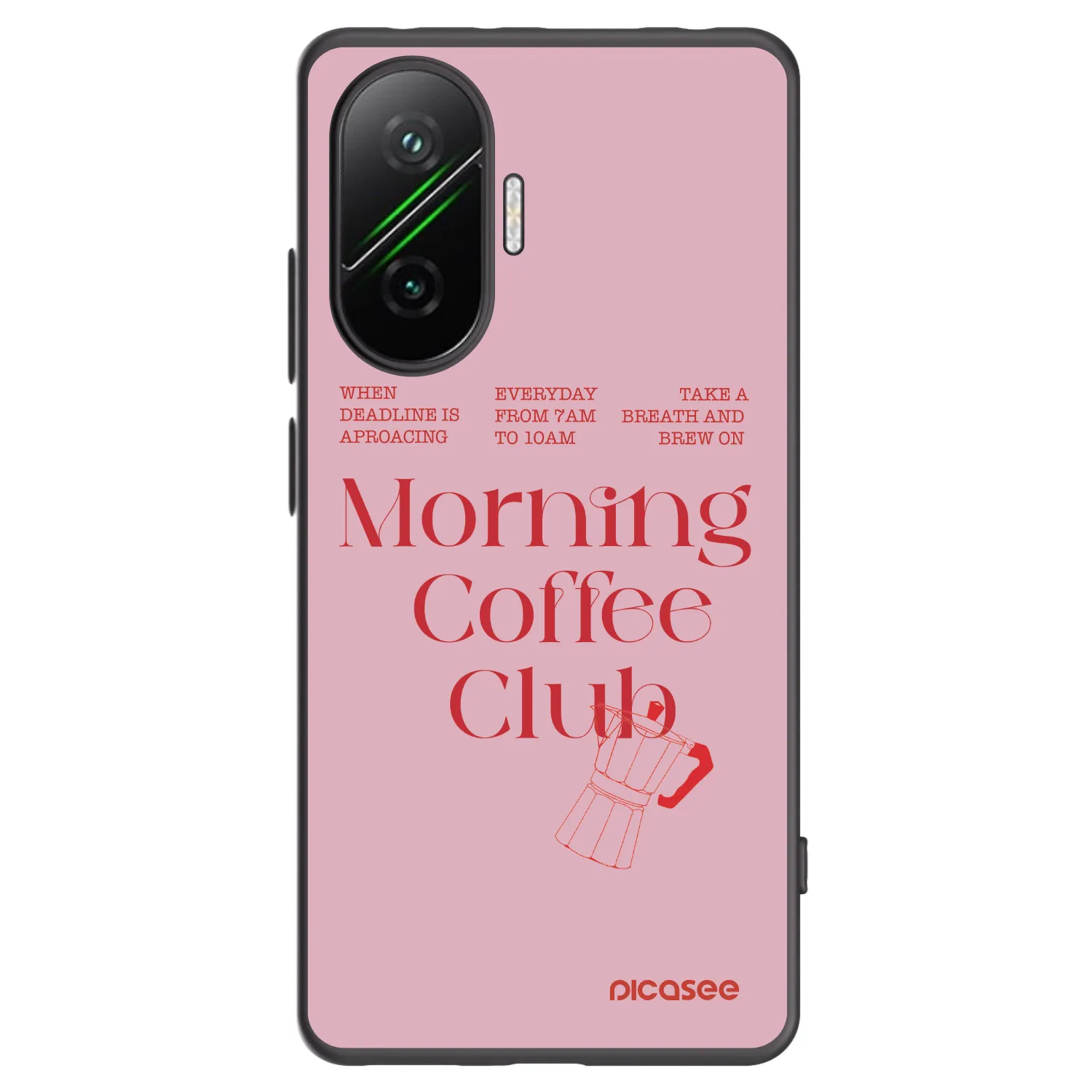 Picasee silikonový černý obal pro Xiaomi Poco F7 5G - Morning