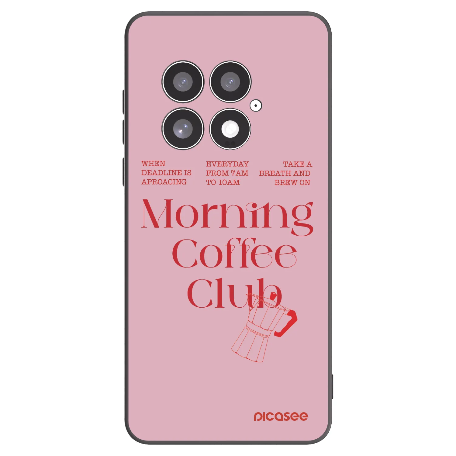 Picasee silikonový černý obal pro OnePlus 13 5G - Morning