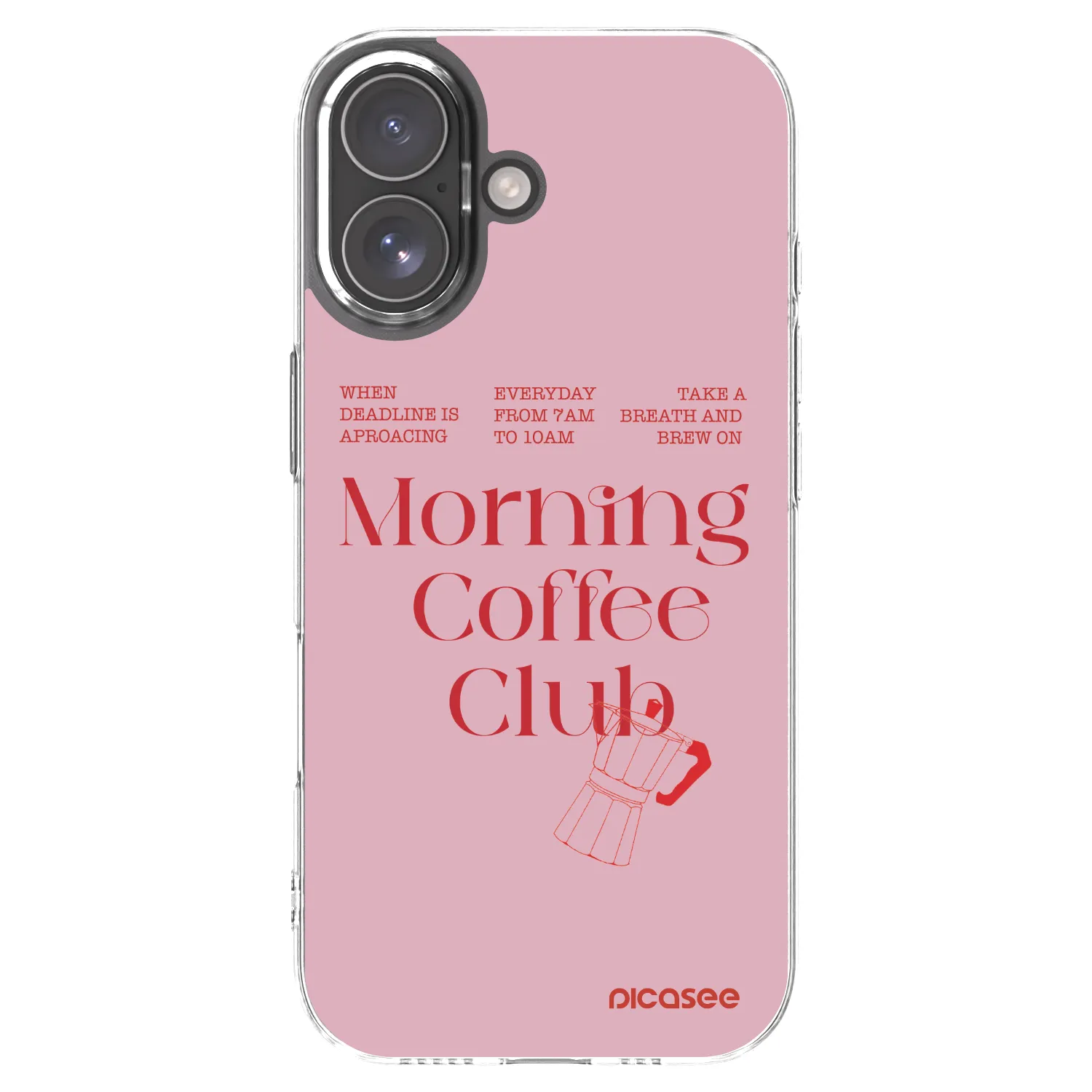 Picasee silikonový průhledný obal pro Apple iPhone 17 - Morning