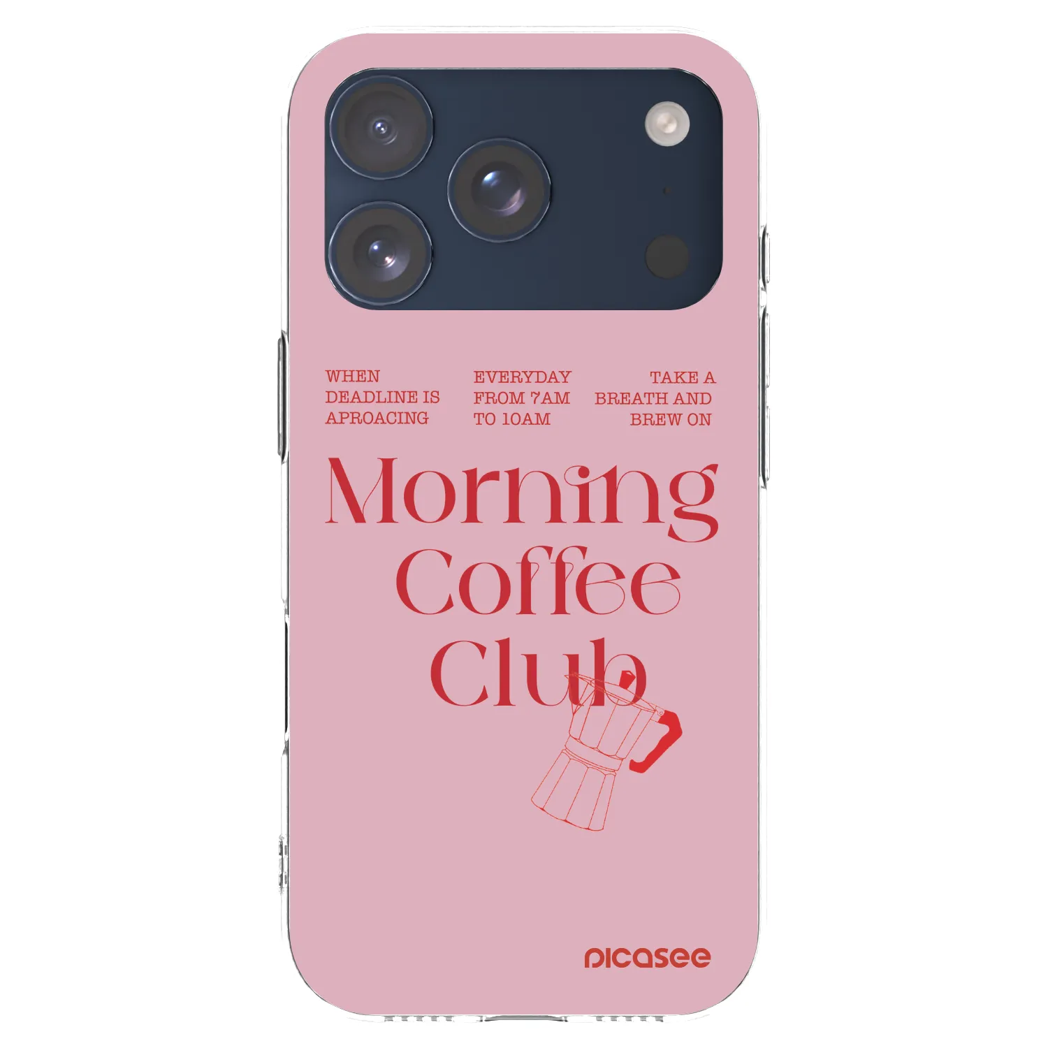 Picasee silikonový průhledný obal pro Apple iPhone 17 Pro - Morning