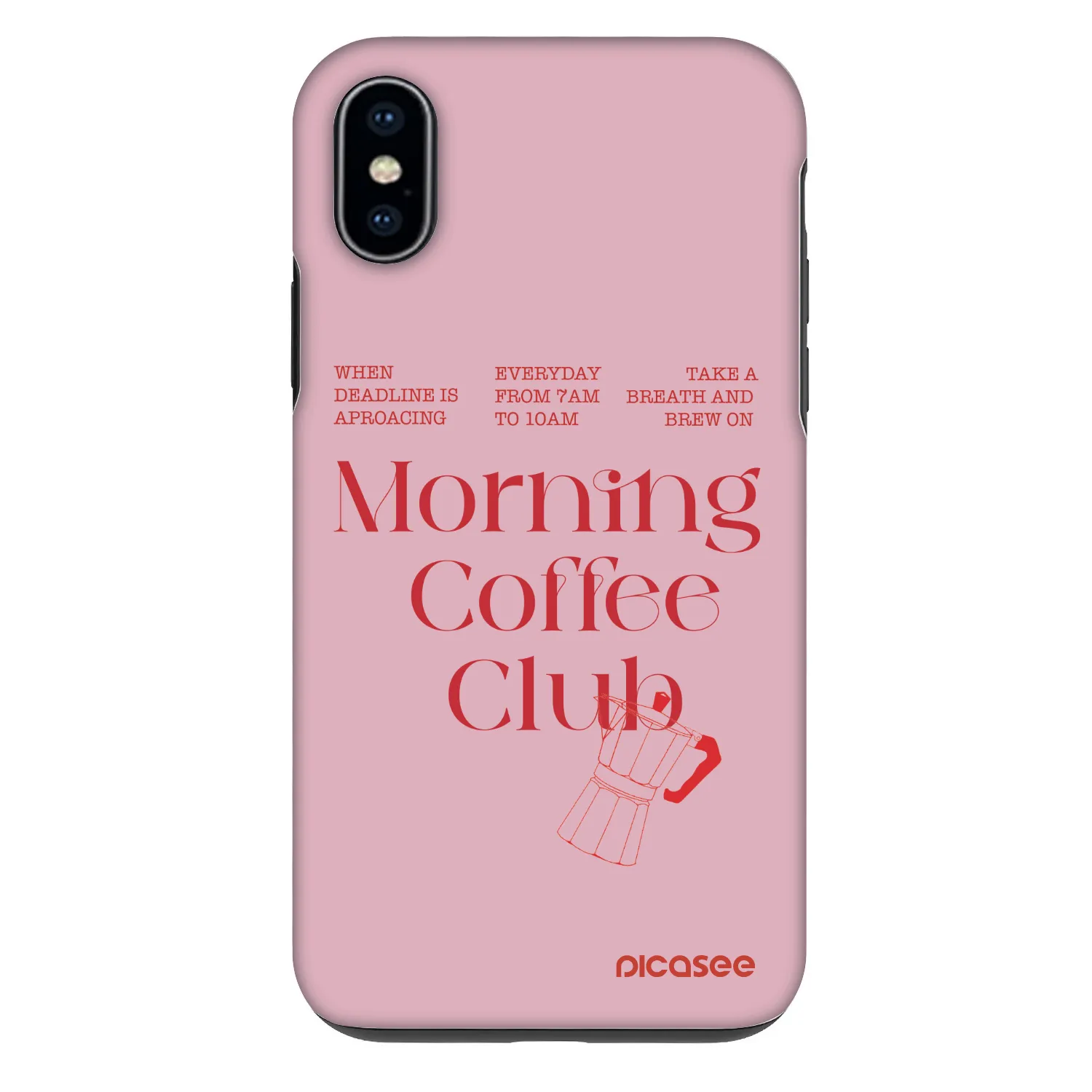 Picasee Fashion Case pro Apple iPhone X/XS - Morning