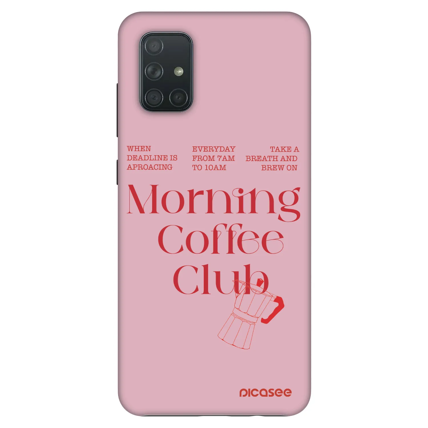 Picasee Fashion Case pro Samsung Galaxy A71 A715F - Morning