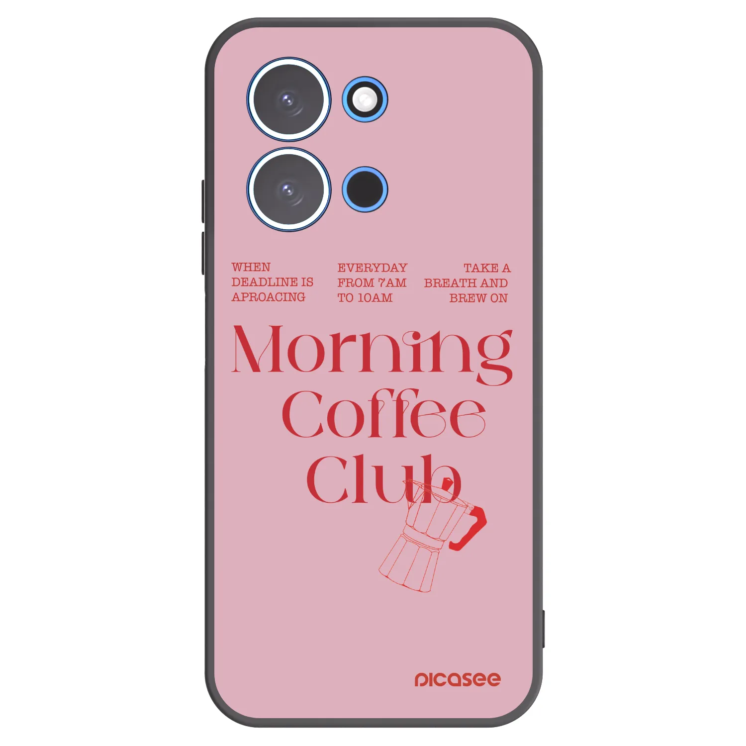 Picasee silikonový černý obal pro Xiaomi Redmi 15C 4G - Morning