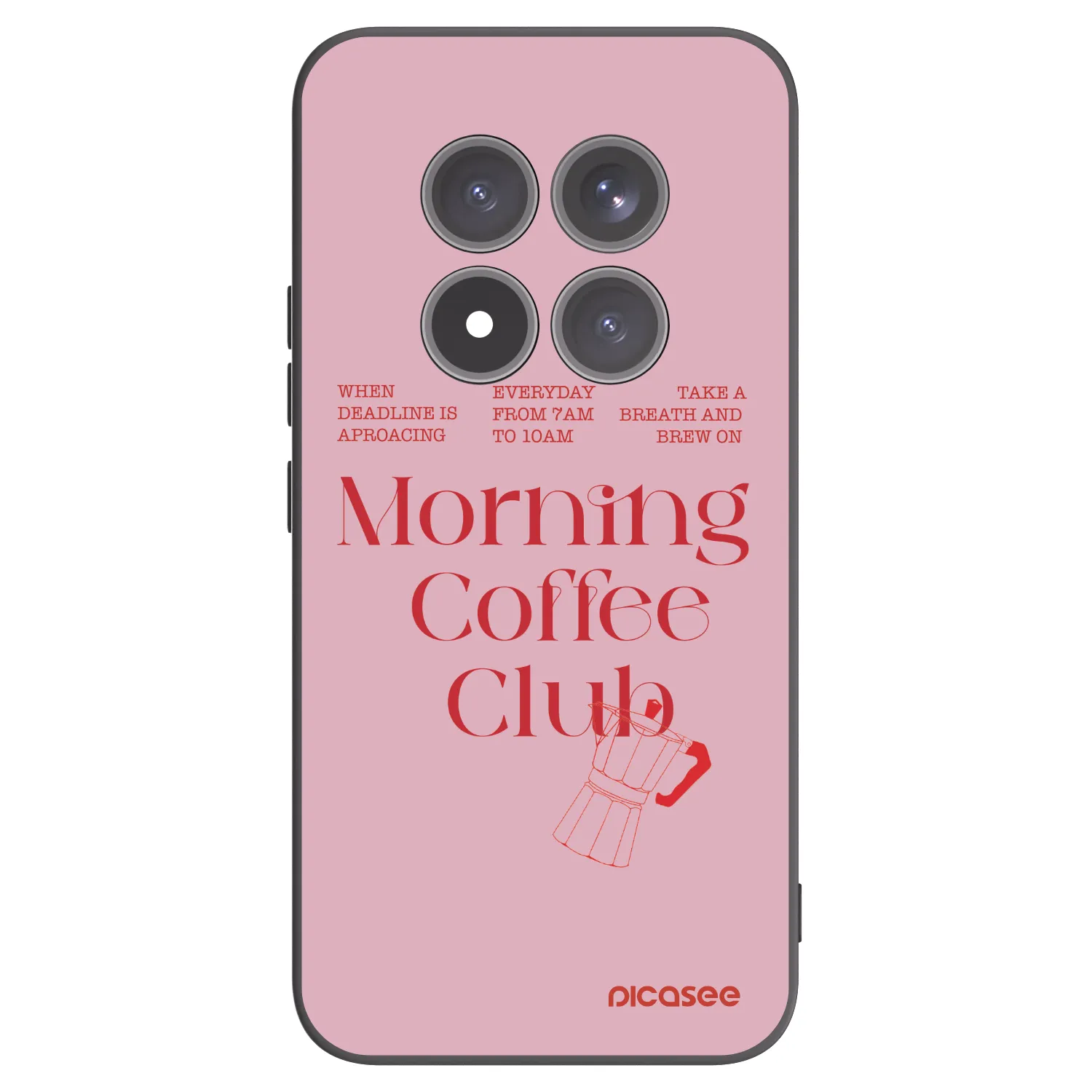 Picasee silikonový černý obal pro Xiaomi Redmi Note 15 Pro+ - Morning