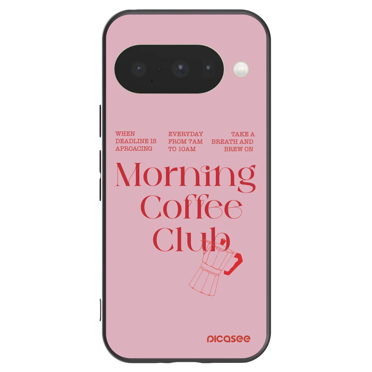 Picasee silikonový černý obal pro Google Pixel 10 - Morning