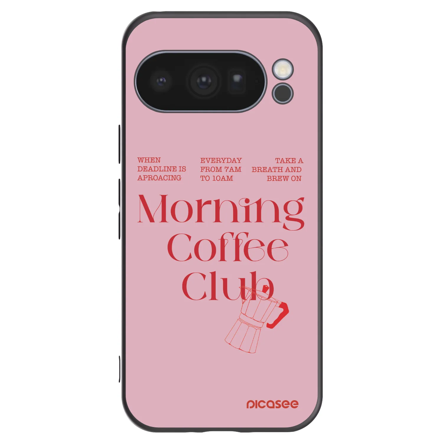 Picasee silikonový černý obal pro Google Pixel 10 Pro - Morning