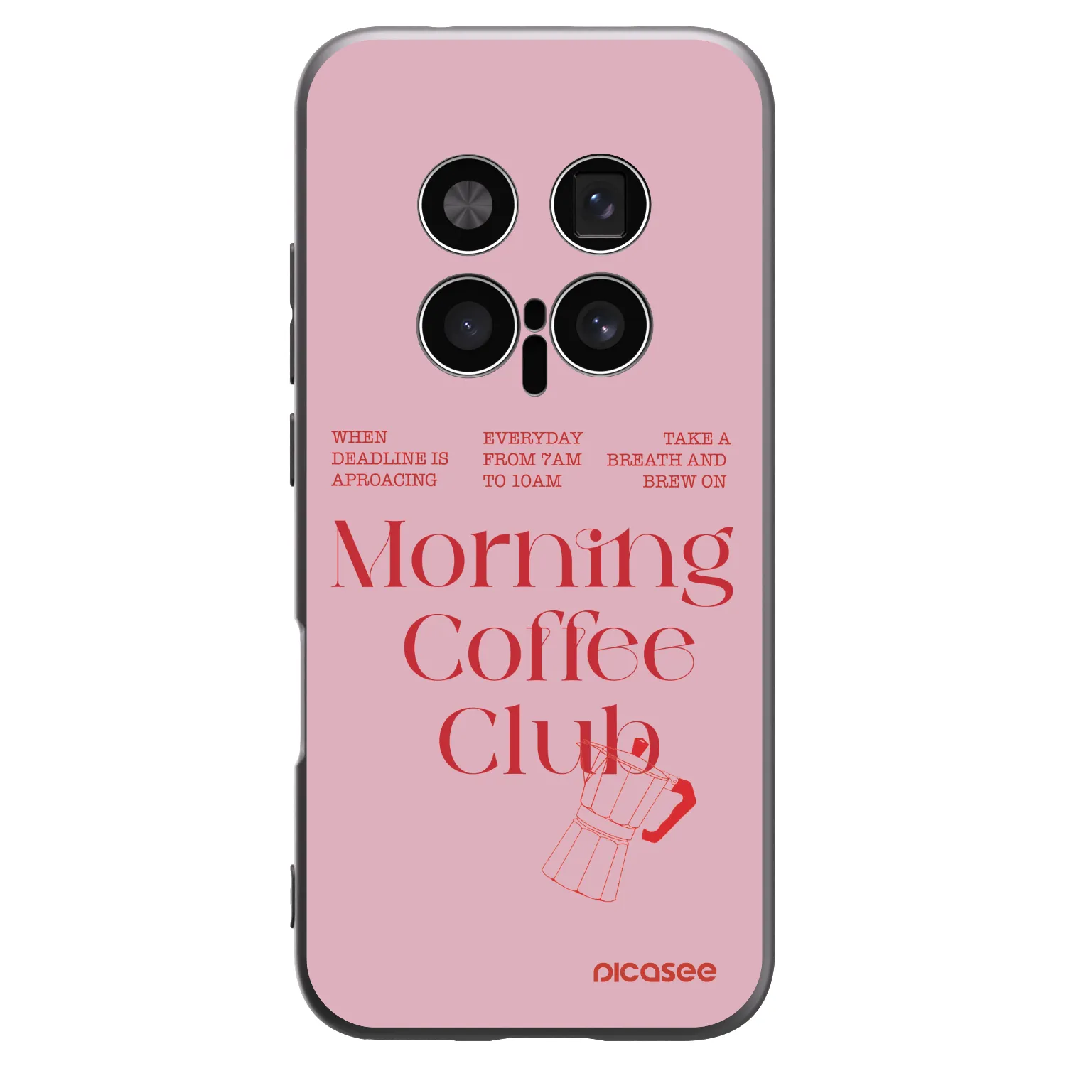 Picasee silikonový černý obal pro Honor Magic8 Pro 5G - Morning