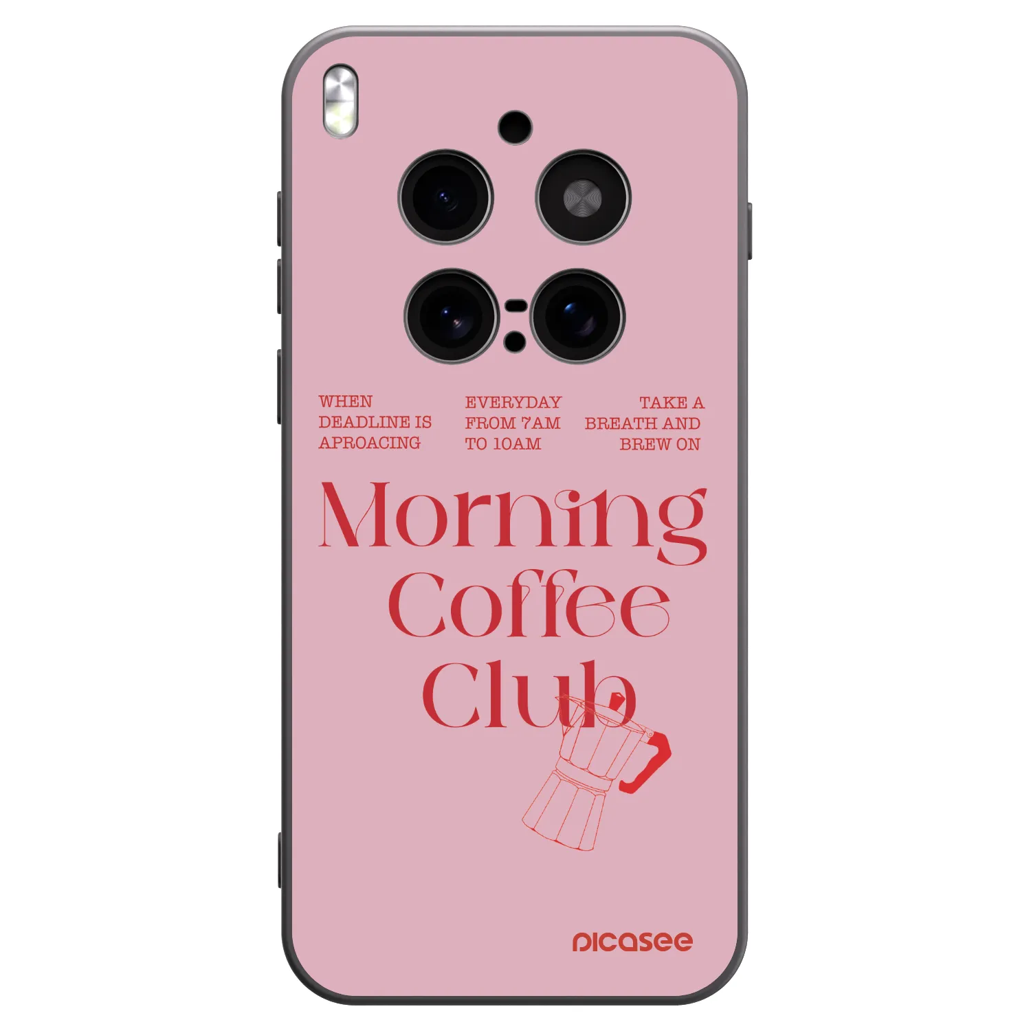 Picasee silikonový černý obal pro Vivo X300 Pro - Morning