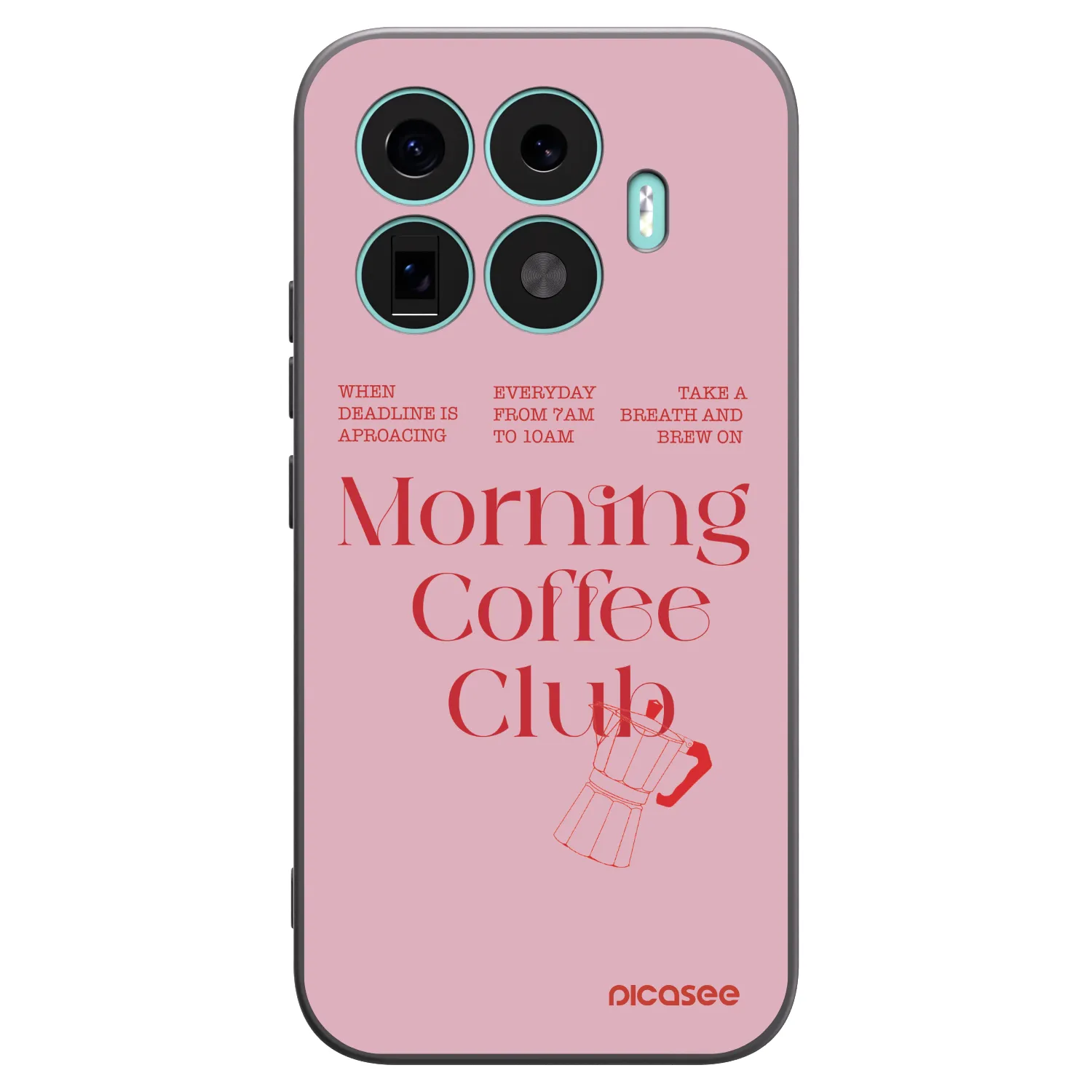 Picasee silikonový černý obal pro Xiaomi 17T - Morning