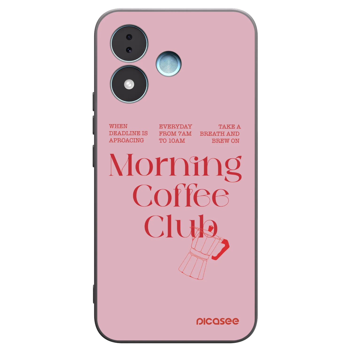Picasee silikonový černý obal pro Xiaomi Redmi Note 17 5G - Morning