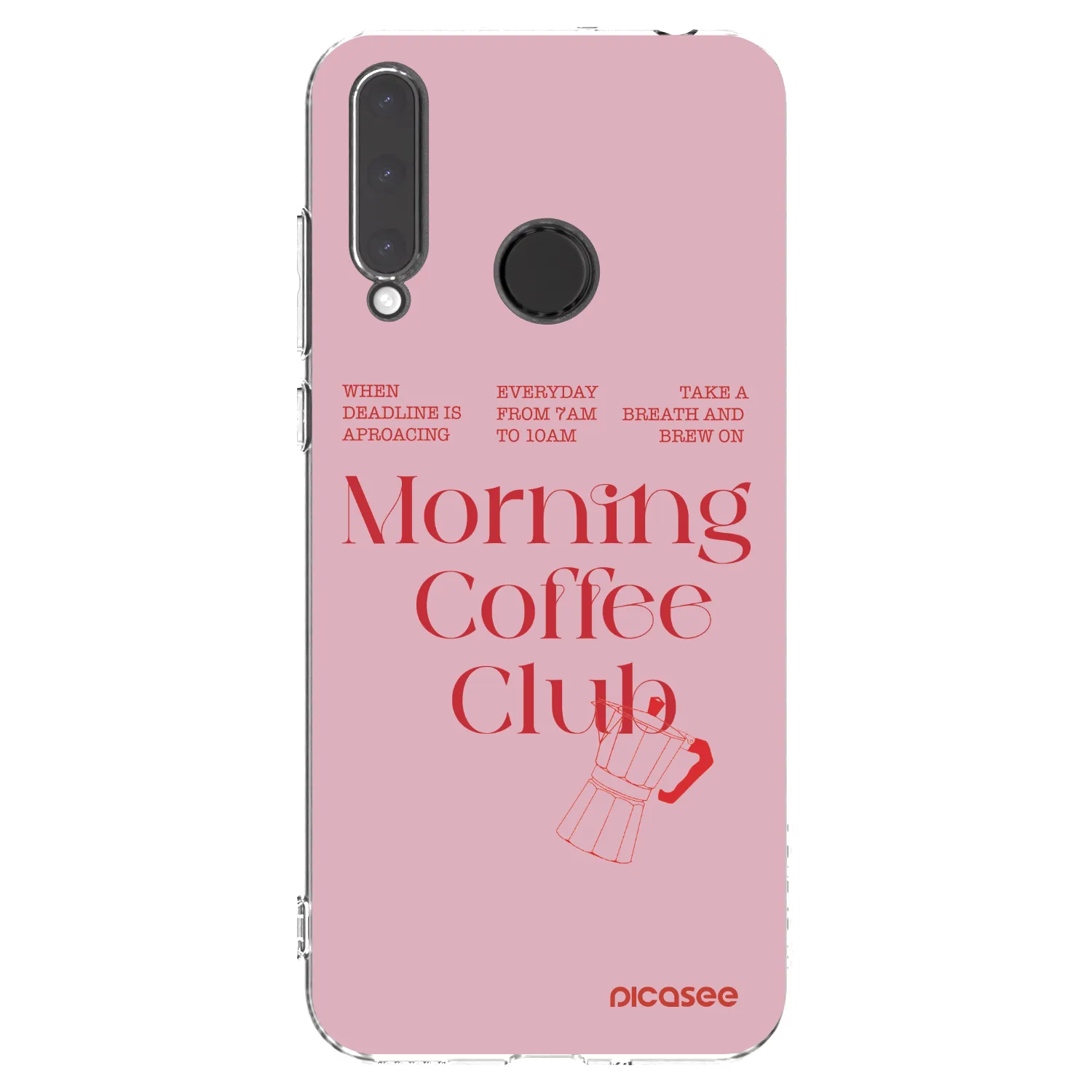 Picasee silikonový průhledný obal pro Honor 20 Lite - Morning