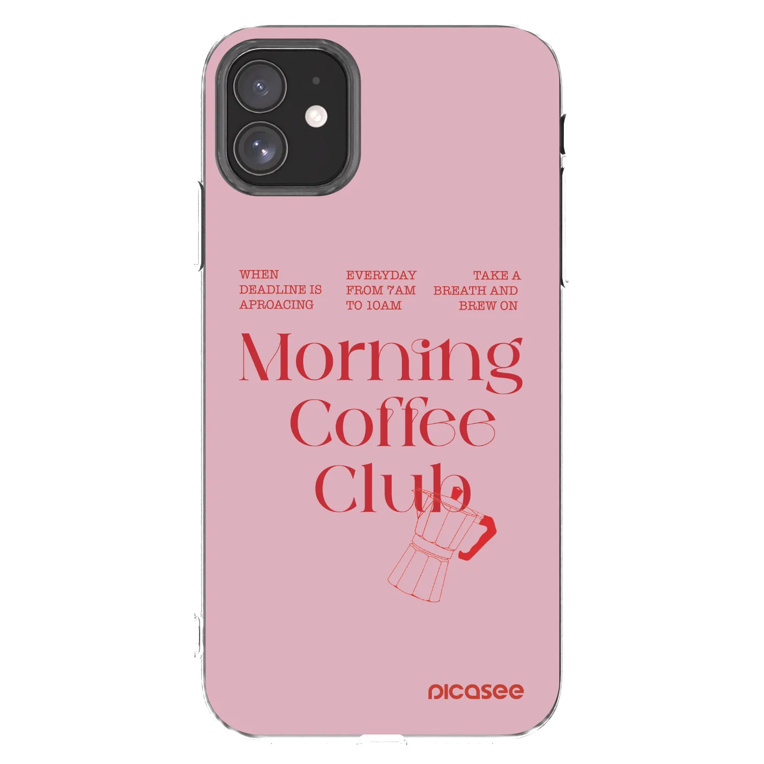 Picasee silikonový průhledný obal pro Apple iPhone 11 - Morning