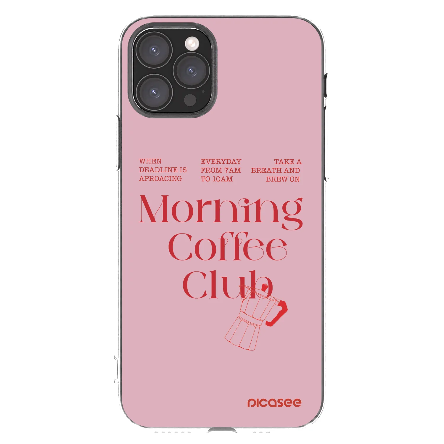 Picasee silikonový průhledný obal pro Apple iPhone 11 Pro - Morning