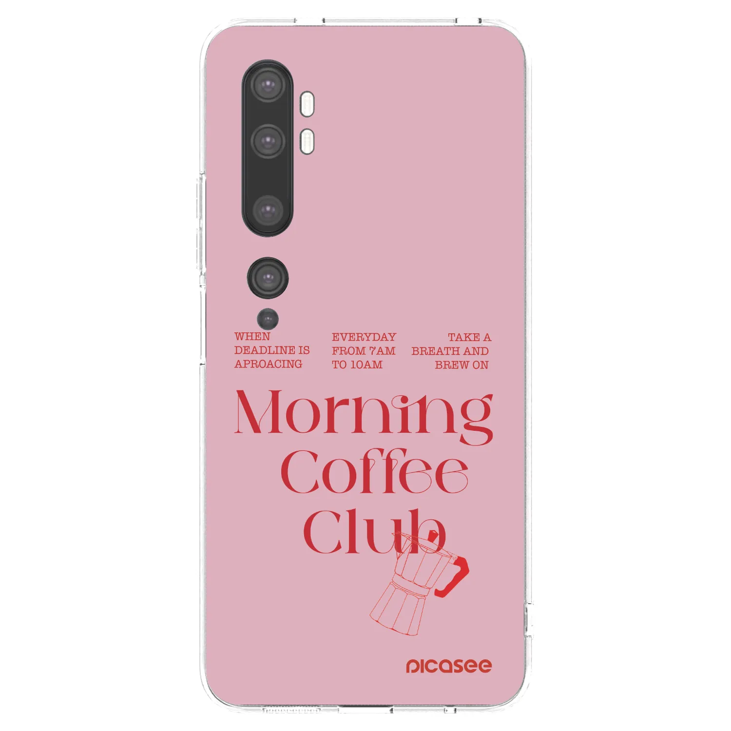 Picasee silikonový průhledný obal pro Xiaomi Mi Note 10 (Pro) - Morning
