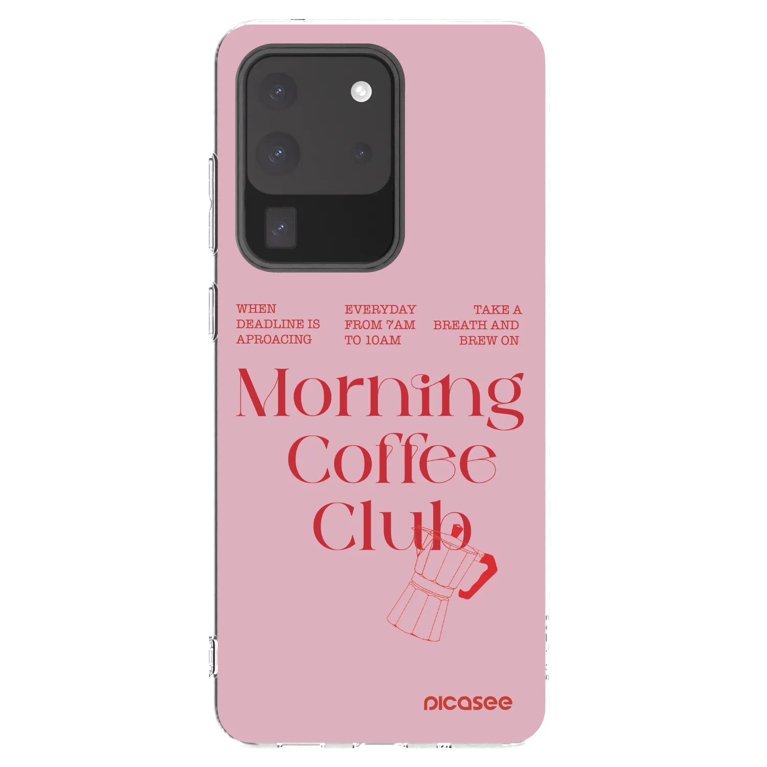 Picasee silikonový průhledný obal pro Samsung Galaxy S20 Ultra 5G G988F - Morning