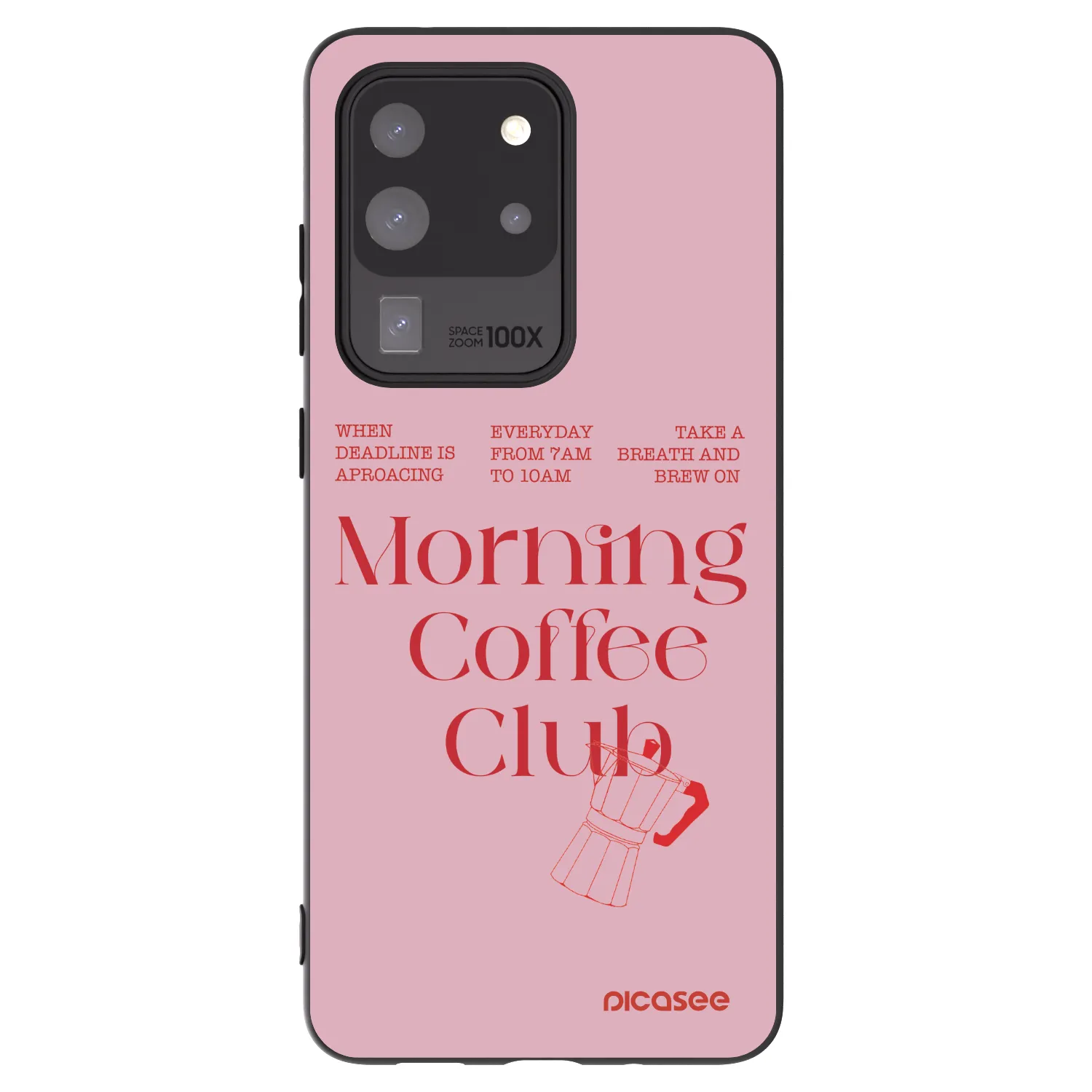 Picasee silikonový černý obal pro Samsung Galaxy S20 Ultra 5G G988F - Morning