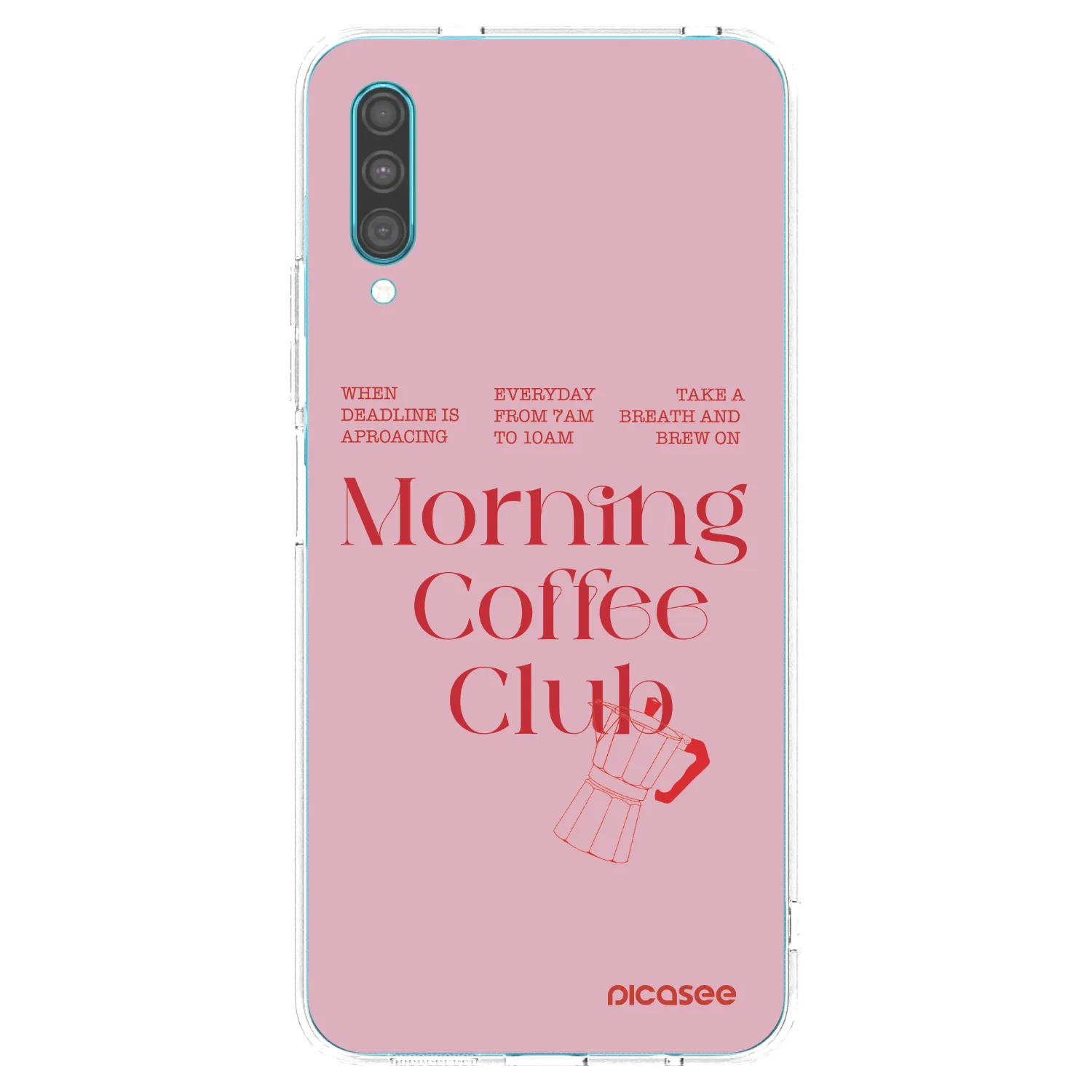 Picasee silikonový průhledný obal pro Samsung Galaxy A30s A307F - Morning