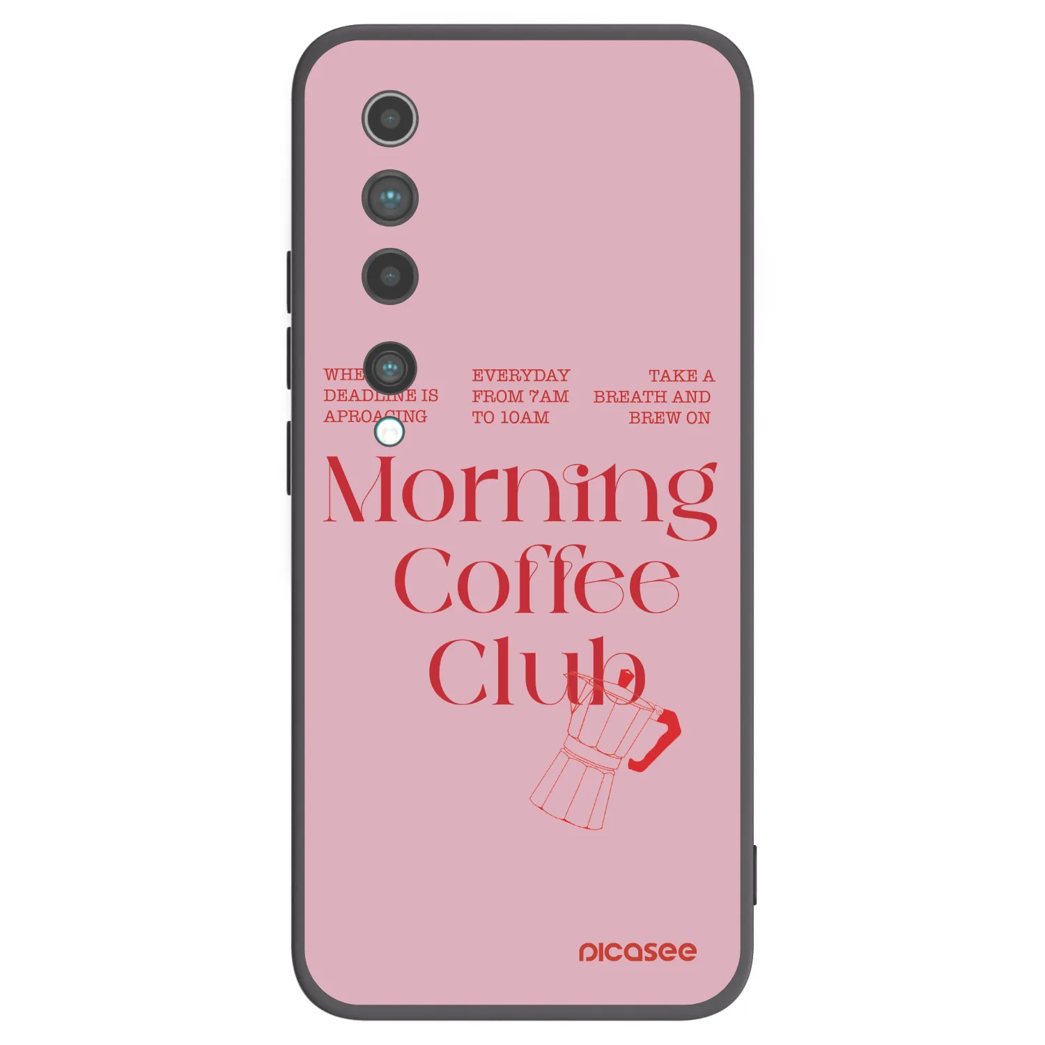 Picasee silikonový černý obal pro Xiaomi Mi 10 - Morning