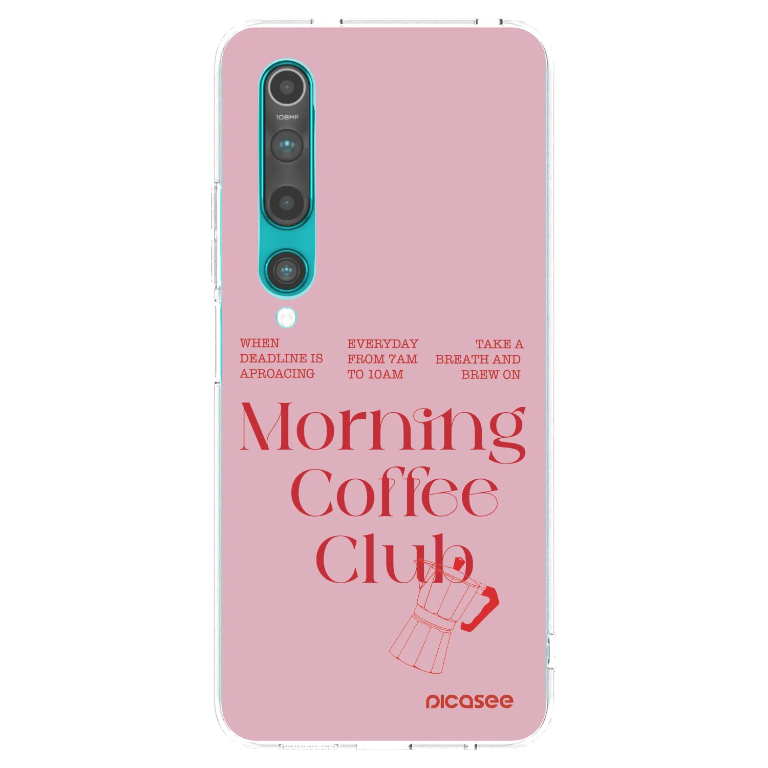 Picasee silikonový průhledný obal pro Xiaomi Mi 10 - Morning