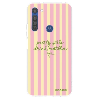 Obal pro Motorola Moto G8 - Pretty matcha
