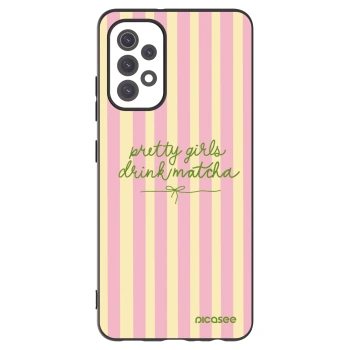 Picasee silikonový černý obal pro Samsung Galaxy A32 5G A326B - Pretty matcha