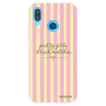 Picasee silikonový průhledný obal pro Huawei P20 Lite - Pretty matcha
