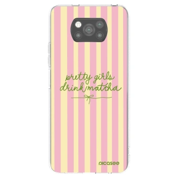 Picasee silikonový černý obal pro Xiaomi Poco X3 Pro - Pretty matcha