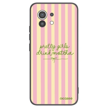 Picasee silikonový černý obal pro Xiaomi Mi 11 - Pretty matcha