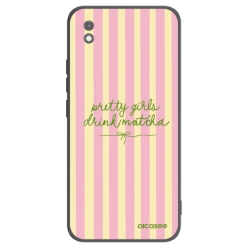 Picasee silikonový černý obal pro Xiaomi Redmi 9AT - Pretty matcha