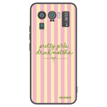 Picasee silikonový černý obal pro Xiaomi Mi 11 Ultra - Pretty matcha