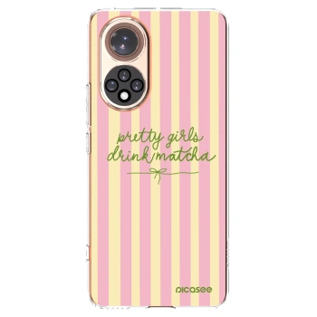Picasee silikonový průhledný obal pro Honor 50 5G - Pretty matcha