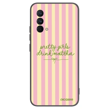 Picasee silikonový černý obal pro Realme GT Master Edition 5G - Pretty matcha