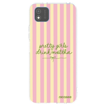 Picasee silikonový průhledný obal pro Realme C11 (2021) - Pretty matcha