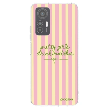 Picasee silikonový průhledný obal pro Xiaomi 12 Lite - Pretty matcha