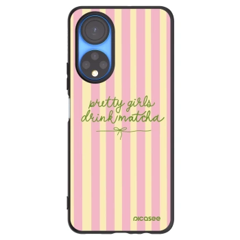 Picasee silikonový černý obal pro Honor X7 - Pretty matcha