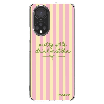 Picasee silikonový průhledný obal pro Honor X7 - Pretty matcha