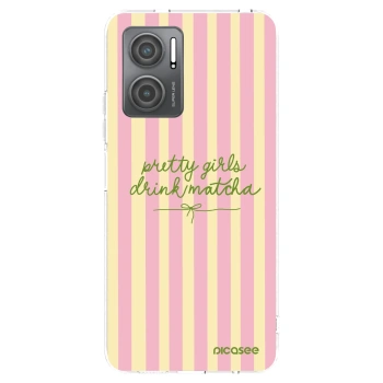 Picasee silikonový průhledný obal pro Xiaomi Redmi 10 5G - Pretty matcha