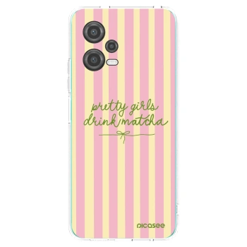 Picasee silikonový průhledný obal pro Xiaomi Poco X5 - Pretty matcha