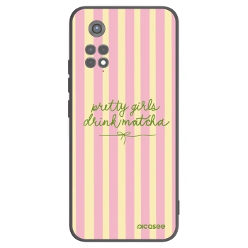 Picasee silikonový černý obal pro Xiaomi Redmi Note 11S 5G - Pretty matcha