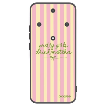 Picasee silikonový černý obal pro Honor Magic5 Lite 5G - Pretty matcha