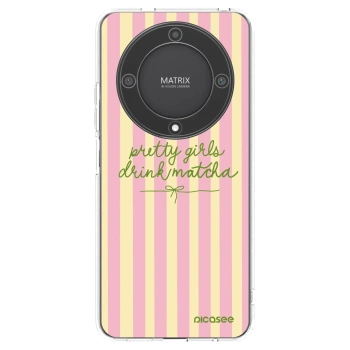 Picasee silikonový průhledný obal pro Honor Magic5 Lite 5G - Pretty matcha